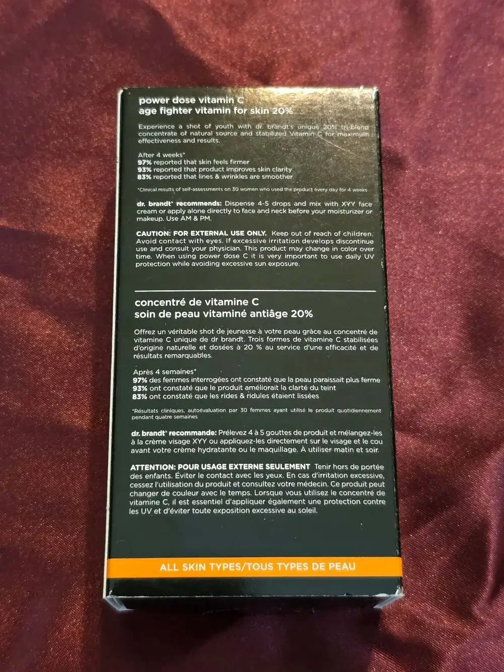 Dr. Brandt Power Dose Vitamin C Age Fighter Vitamin For Skin 20% 0.55 oz